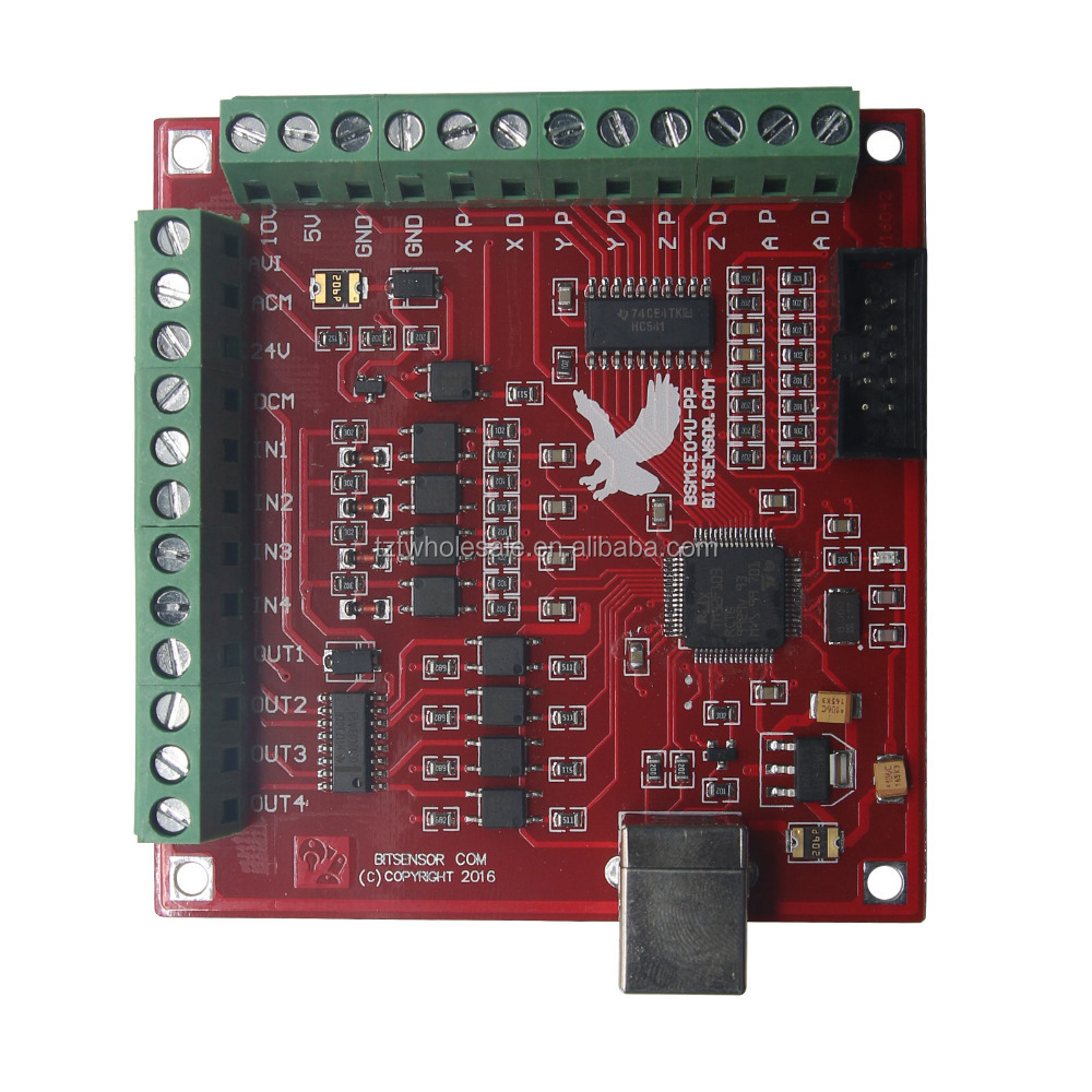 CNC USB MACH3 100Khz Breakout  - Mach3 Usb Cnc Controller 4 Axis 100Khz ulasan dan harga